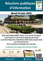 réunions publiques ytrac juin 2025