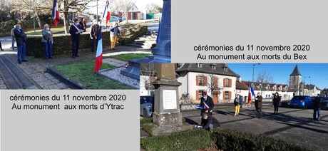 ceremonies du 11 novembre2020