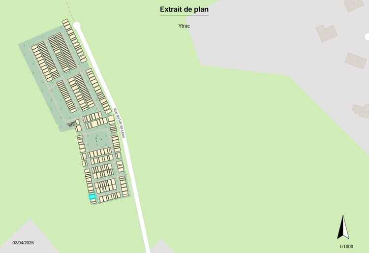 Plan cimetière Le Bex