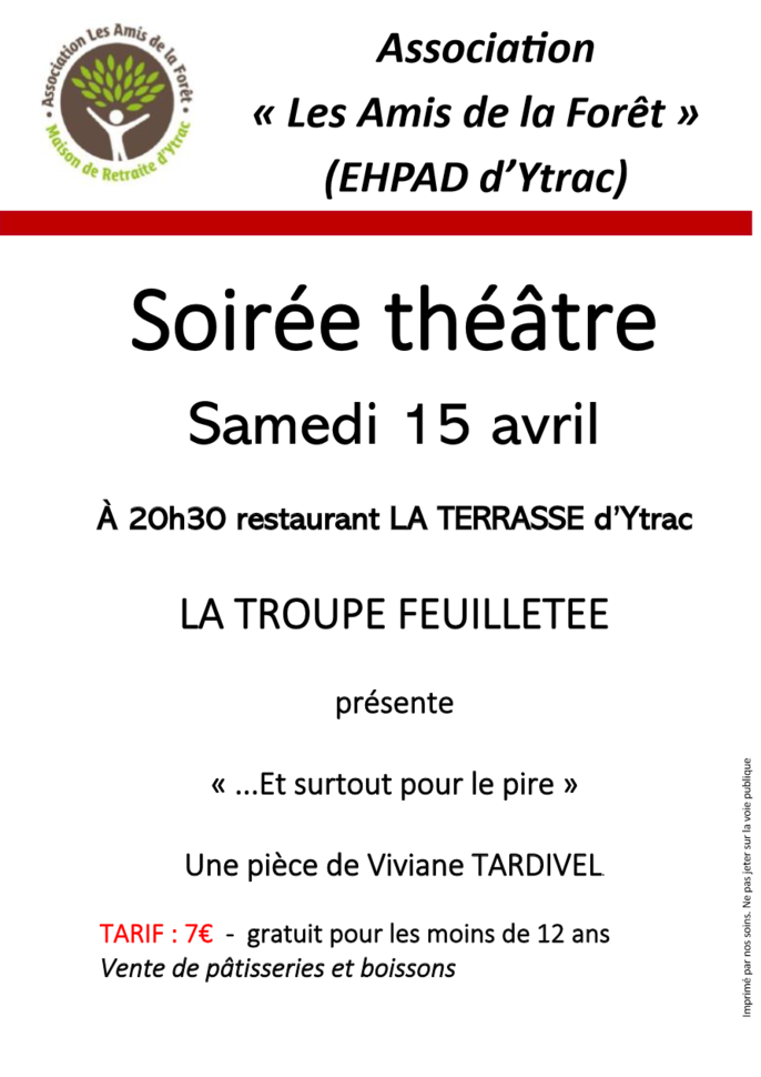 soirée théatre