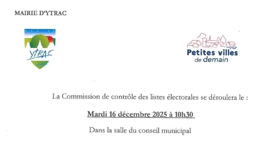 commission controle des listes electorales ytrac