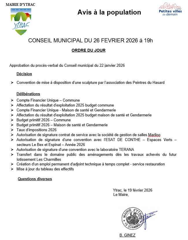 odjconseilmunicipal Ytrac 26fevrier2026