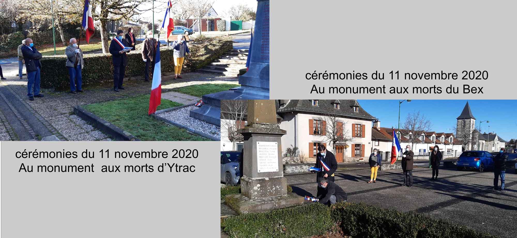 ceremonies du 11 novembre2020